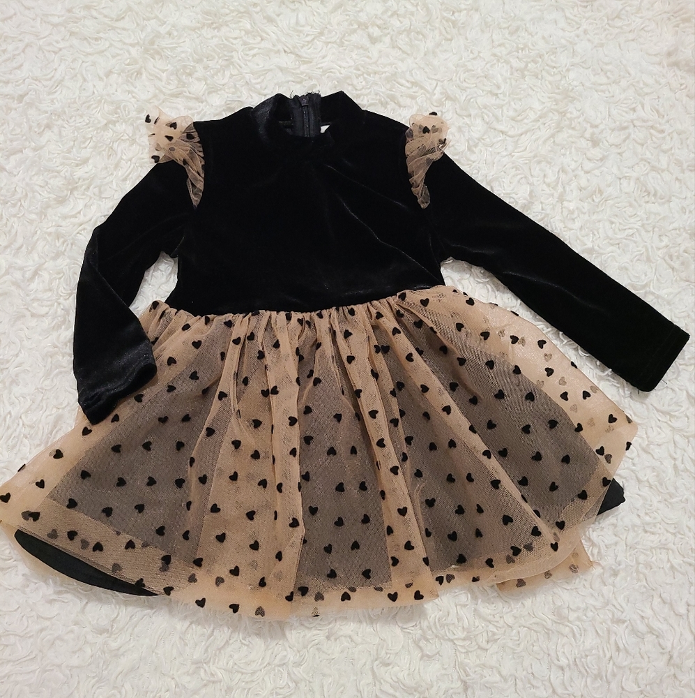 Velvet Dress for Baby/Toddler